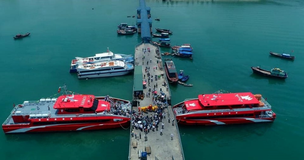 Giá vé Tàu cao tốc HAVACO Tuần Châu Express từ Ao Tiên đi Cô Tô