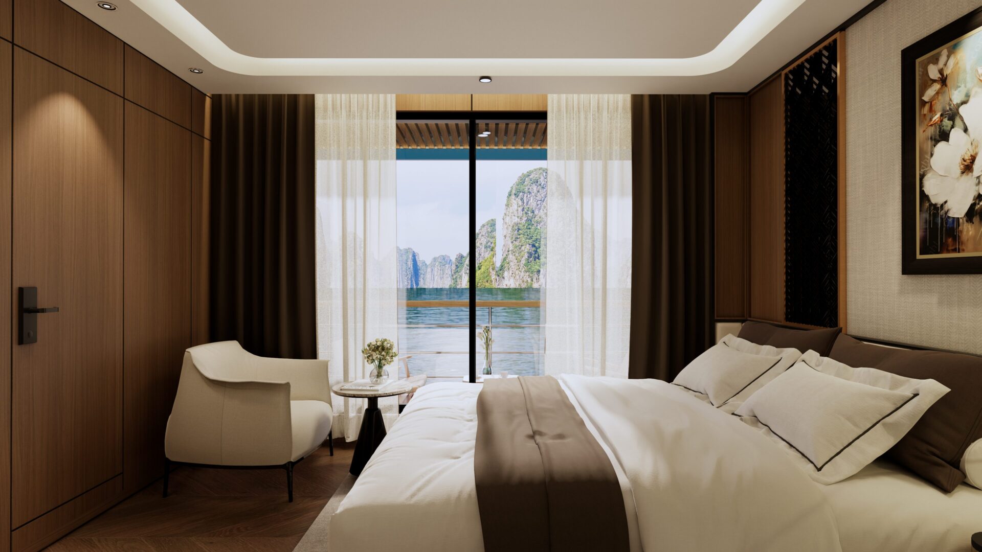 Du thuyền Azura - Phòng nghỉ sang trọng